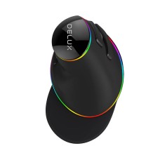 Wired Vertical Mouse Delux M618Plus 4000DPI RGB Wired Vertical Mouse Delux M618Plus 4000DPI RGB