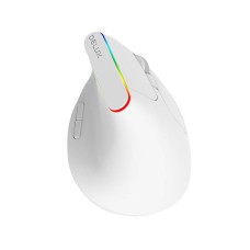 Wireless Vertical Mouse Delux M618C 2.4G 1600DPI RGB (white) Wireless Vertical Mouse Delux M618C 2.4G 1600DPI RGB (white)