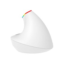 Wireless Vertical Mouse Delux M618C 2.4G 1600DPI RGB (white) Wireless Vertical Mouse Delux M618C 2.4G 1600DPI RGB (white)