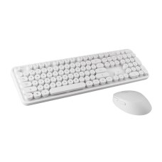 Wireless keyboard + mouse set MOFII Sweet 2.4G (white) Wireless keyboard + mouse set MOFII Sweet 2.4G (white)