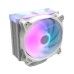CPU active cooling Darkflash Darkair LED (heatsink + fan 120x120) white