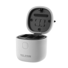 Allin box Telesin waterproof three-channel charger + 2 batteries for GoPro Hero 12 / Hero 11 / Hero 10 / Hero 9 (GP-BTR-905-GY-B)