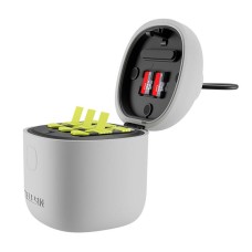 Allin box Telesin waterproof three-channel charger + 2 batteries for GoPro Hero 12 / Hero 11 / Hero 10 / Hero 9 (GP-BTR-905-GY-B)