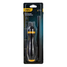 Ratchet screwdriver Deli Tools EDL626011, 6/PH2x180mm Ratchet screwdriver Deli Tools EDL626011, 6/PH2x180mm