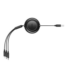 Baseus Bright Mirror 2, USB 3-in-1 cable for micro USB / USB-C / Lightning 3.5A 1.1m (Black) Baseus Bright Mirror 2, USB 3-in-1 cable for micro USB / USB-C / Lightning 3.5A 1.1m (Black)