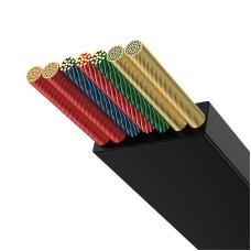 Baseus Bright Mirror 4, USB-C 3-in-1 cable for micro USB / USB-C / Lightning 100W / 3.5A 1.1m (Black) Baseus Bright Mirror 4, USB-C 3-in-1 cable for micro USB / USB-C / Lightning 100W / 3.5A 1.1m (Black)