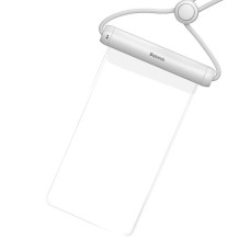 Baseus Cylinder Slide-cover waterproof smartphone bag (white) Baseus Cylinder Slide-cover waterproof smartphone bag (white)