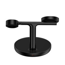 Magnetic Charging Bracket Baseus Swan 3 in 1 20W (black) Magnetic Charging Bracket Baseus Swan 3 in 1 20W (black)