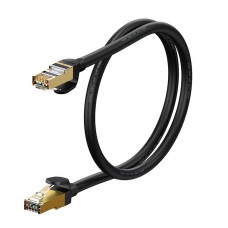 Baseus Ethernet RJ45, 10Gbps, 1m network cable (black) Baseus Ethernet RJ45, 10Gbps, 1m network cable (black)