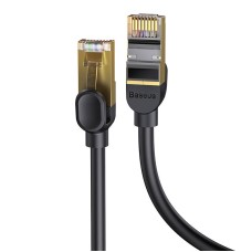Baseus Ethernet RJ45, 10Gbps, 1m network cable (black) Baseus Ethernet RJ45, 10Gbps, 1m network cable (black)