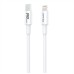 Wall charger VFAN E04, USB-C, 20W, QC 3.0 + Lightning cable (white)