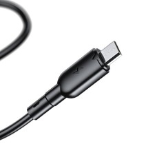 USB to Micro USB cable VFAN Colorful X11, 3A, 1m (black) USB to Micro USB cable VFAN Colorful X11, 3A, 1m (black)