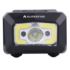 Headlight with non-contact switch Superfire X30, 340lm, USB Headlight with non-contact switch Superfire X30, 340lm, USB