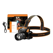 Headlight Superfire HL58, 350lm, USB Headlight Superfire HL58, 350lm, USB
