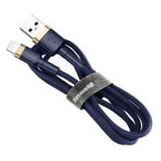 Baseus Cafule Lightning cable 1.5A 2m (Gold+Dark blue) Baseus Cafule Lightning cable 1.5A 2m (Gold+Dark blue)
