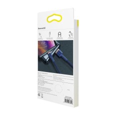 Baseus Cafule Lightning cable 1.5A 2m (Gold+Dark blue) Baseus Cafule Lightning cable 1.5A 2m (Gold+Dark blue)