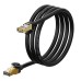 Baseus Ethernet RJ45, 10Gbps, 1.5m network cable (black)