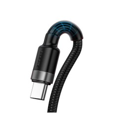 Baseus Cafule USB-C Cable Huawei SuperCharge, QC 3.0, 5A 1m (Black+Gray) Baseus Cafule USB-C Cable Huawei SuperCharge, QC 3.0, 5A 1m (Black+Gray)