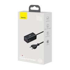 Baseus GaN3 Pro wall charger 2xUSB-C + 2xUSB, 100W (black) Baseus GaN3 Pro wall charger 2xUSB-C + 2xUSB, 100W (black)
