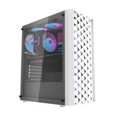 Darkflash DK351 computer case (white) + 4 RGB fans Darkflash DK351 computer case (white) + 4 RGB fans