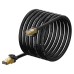 Baseus Ethernet RJ45, 10Gbps, 8m network cable (black)