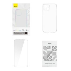 Baseus Crystal Series Case for iPhone 14 Plus + tempered glass Baseus Crystal Series Case for iPhone 14 Plus + tempered glass