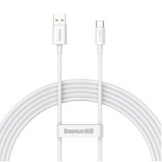 Baseus Superior Series Cable USB to USB-C, 65W, PD, 2m (white) Baseus Superior Series Cable USB to USB-C, 65W, PD, 2m (white)
