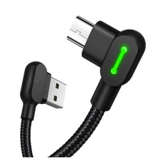USB to Micro USB Cable Mcdodo CA-5280 LED, 3m (Black) USB to Micro USB Cable Mcdodo CA-5280 LED, 3m (Black)