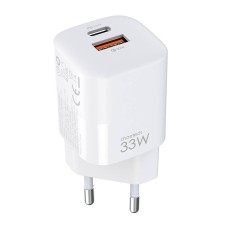Wall Charger Choetech, 33W, PD5006 A+C dual port (white)