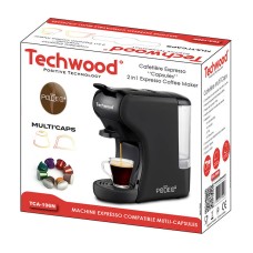 Capsule coffee maker Techwood TCA-196N (black) Capsule coffee maker Techwood TCA-196N (black)