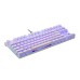 Mechanical gaming keyboard Motospeed CK101 RGB (white)