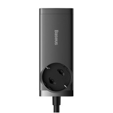 Baseus GaN3 Pro wall charger / powerstrip 2xUSB + 2xUSB-C + AC, 100W (black) Baseus GaN3 Pro wall charger / powerstrip 2xUSB + 2xUSB-C + AC, 100W (black)