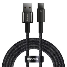 Baseus Tungsten Gold Cable USB to USB-C, 100W, 1m (black) Baseus Tungsten Gold Cable USB to USB-C, 100W, 1m (black)