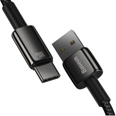 Baseus Tungsten Gold Cable USB to USB-C, 100W, 1m (black) Baseus Tungsten Gold Cable USB to USB-C, 100W, 1m (black)