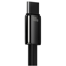 Baseus Tungsten Gold Cable USB to USB-C, 100W, 1m (black) Baseus Tungsten Gold Cable USB to USB-C, 100W, 1m (black)