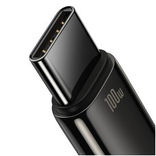 Baseus Tungsten Gold Cable USB to USB-C, 100W, 2m (black) Baseus Tungsten Gold Cable USB to USB-C, 100W, 2m (black)