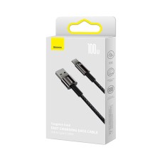 Baseus Tungsten Gold Cable USB to USB-C, 100W, 2m (black) Baseus Tungsten Gold Cable USB to USB-C, 100W, 2m (black)