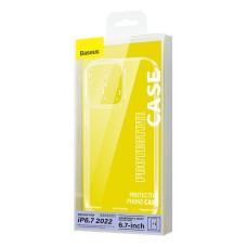 Baseus SuperCeramic Transparent Glass Case and Tempered Glass set for iPhone 14 Plus