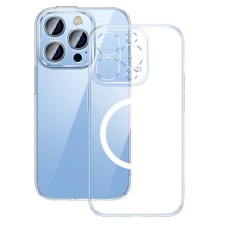 Baseus Crystal Transparent Magnetic Case and Tempered Glass set for iPhone 14 Pro Max Baseus Crystal Transparent Magnetic Case and Tempered Glass set for iPhone 14 Pro Max