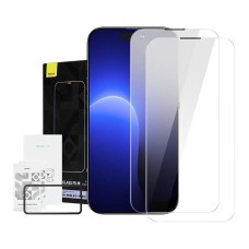 Baseus Crystal Tempered Glass Dust-proof 0.3mm for iPhone 14 Pro (2pcs) Baseus Crystal Tempered Glass Dust-proof 0.3mm for iPhone 14 Pro (2pcs)