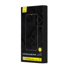 Baseus Crystal Tempered Glass Dust-proof 0.3mm for iPhone 14 Plus/13 Pro Max (2pcs)