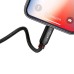 Baseus 3in1 Cable USB-C / Lightning / Micro 3,5A 0,3m (Black)