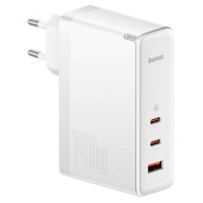 Wall charger Baseus GaN5 Pro 2xUSB-C + USB, 140W (white) Wall charger Baseus GaN5 Pro 2xUSB-C + USB, 140W (white)