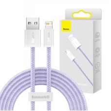 USB cable for Lightning Baseus Dynamic 2 Series, 2.4A, 2m (purple) USB cable for Lightning Baseus Dynamic 2 Series, 2.4A, 2m (purple)