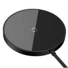 Magnetic Wireless Charger Baseus Simple Mini3 15W (Black) Magnetic Wireless Charger Baseus Simple Mini3 15W (Black)