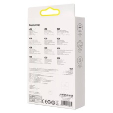 USB-C cable for Lightning Baseus Glimmer Series, 20W, 2m (Black) USB-C cable for Lightning Baseus Glimmer Series, 20W, 2m (Black)