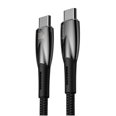 USB-C cable for USB-C Baseus Glimmer Series, 100W, 2m (Black) USB-C cable for USB-C Baseus Glimmer Series, 100W, 2m (Black)