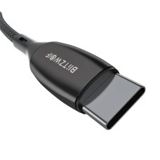 USB-C to USB-C cable BlitzWolf BW-TC23, with display, 100W, 0.9m (black) USB-C to USB-C cable BlitzWolf BW-TC23, with display, 100W, 0.9m (black)