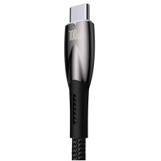 USB cable for USB-C Baseus Glimmer Series, 100W, 1m (Black)