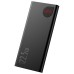 Powerbank Baseus Adaman Metal, 10000mAh, 2xUSB, USB-C, Lightning, MicroUSB 22.5W (black)